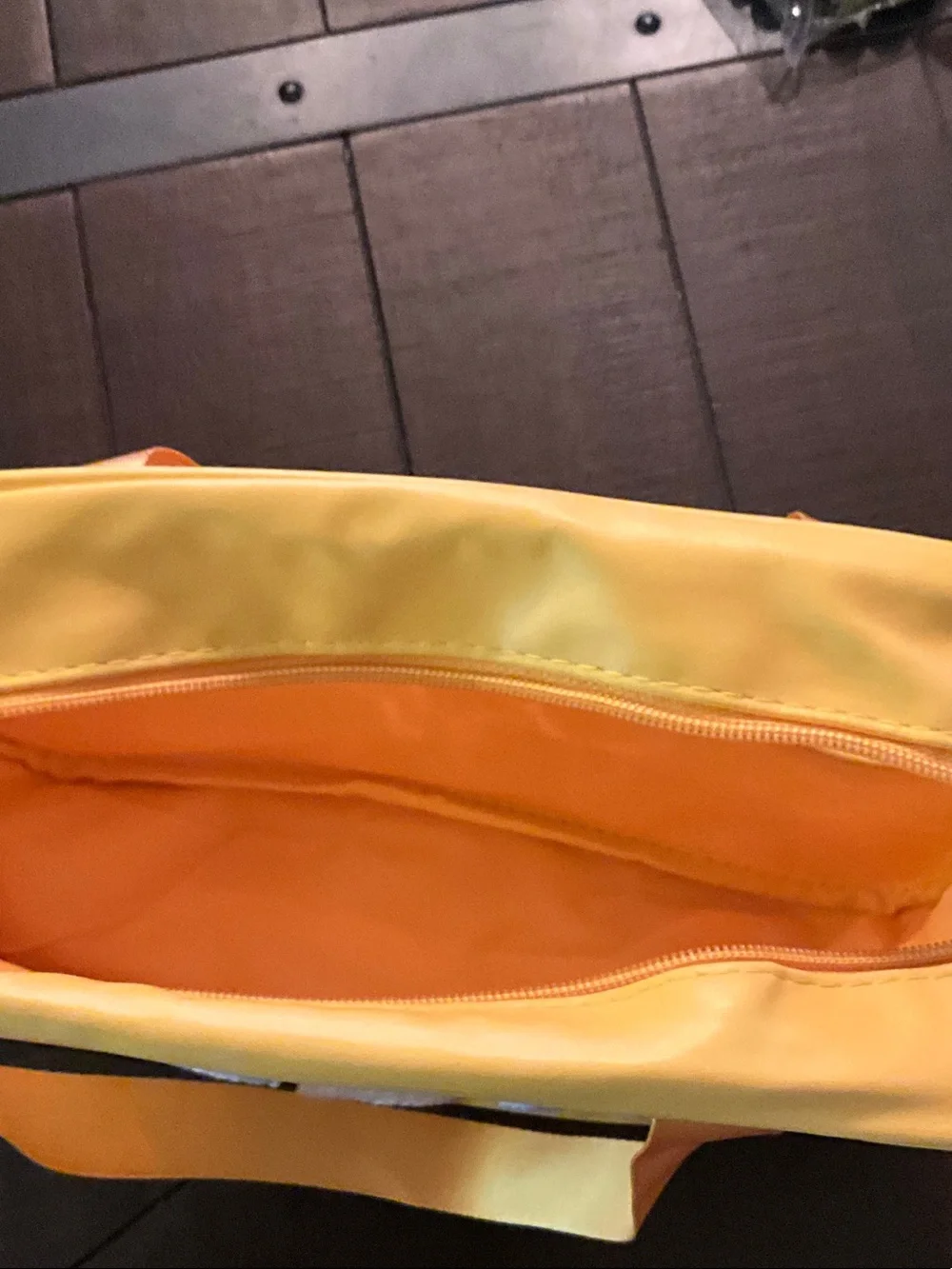Yellow Clear VACAY Travel Tote - Picture 5 of 5